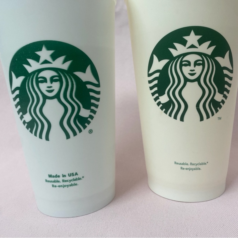 Starbucks Classic Siren Logo Reusable Cups Grande 16oz Hot Cups - Picture 3 of 9